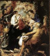 Peter Paul Rubens Our Lady with the Saints oil painting artist